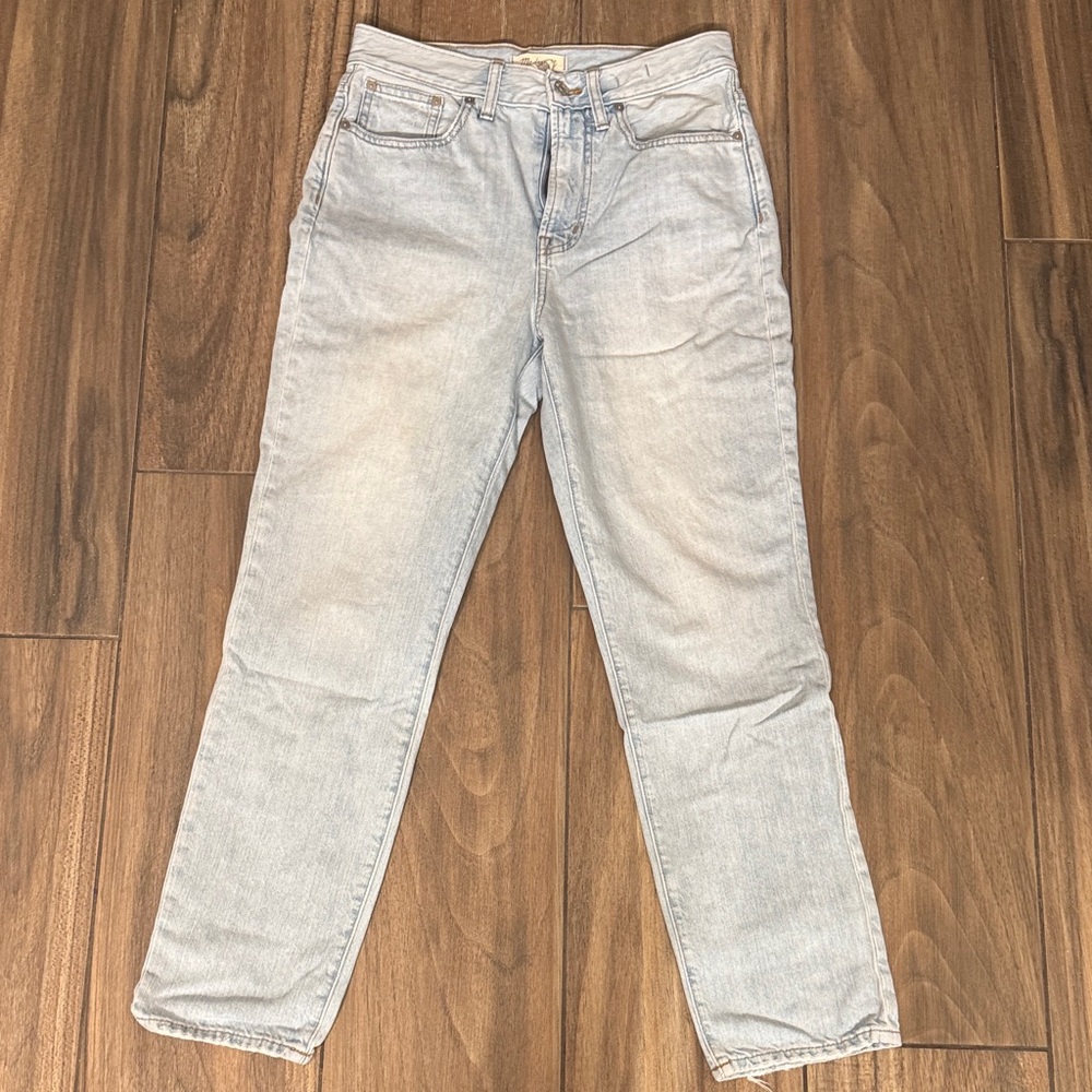 Madewell Sky Blue Denim Jeans - Picture 1 of 4